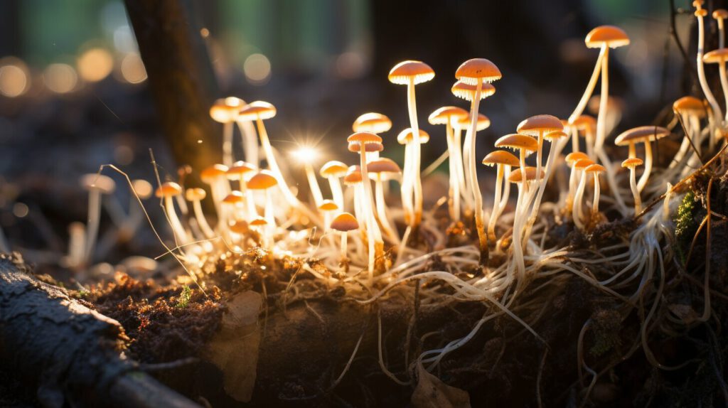 svampar under jord