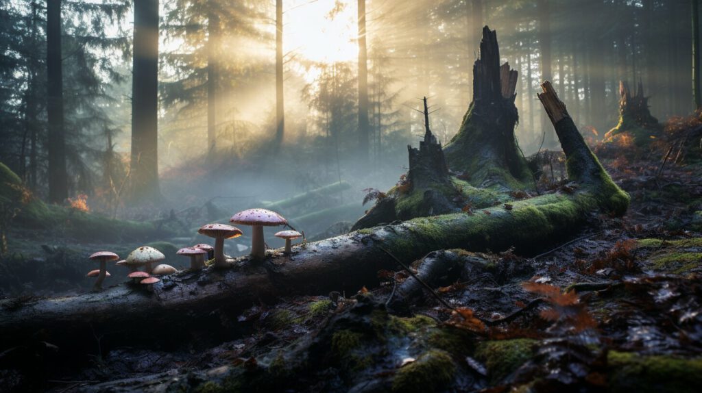 varför är svampar viktiga i skogen